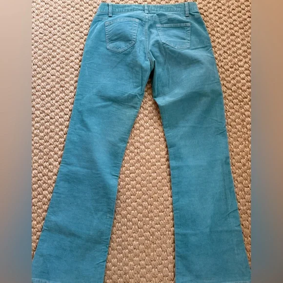 Turquoise corduroys - Picture 3 of 4